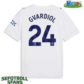 Manchester City Josko Gvardiol #24 Tredje Tröja 2026-27 Kortärmad